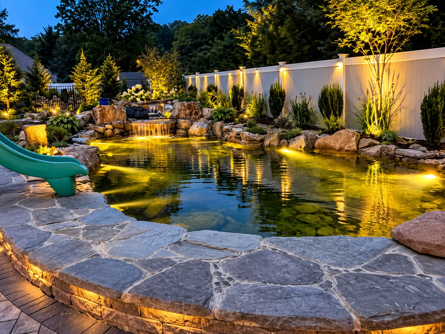 Koi Pond Builders in Suffolk County, Long Island — APM O'Neill & Sons