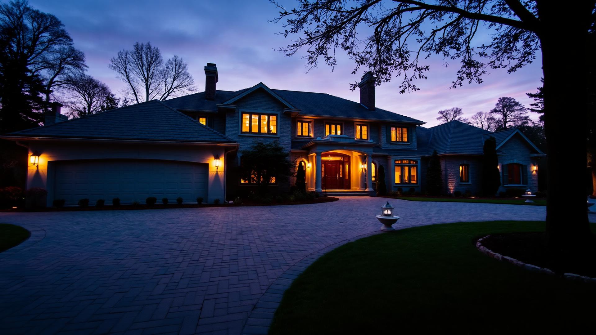 Outdoor living space with patio built by APM O'Neill & Sons