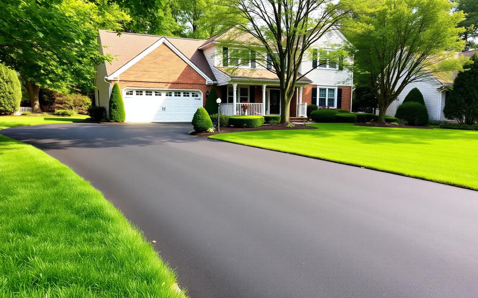 Full asphalt driveway replacement — Medford, NY