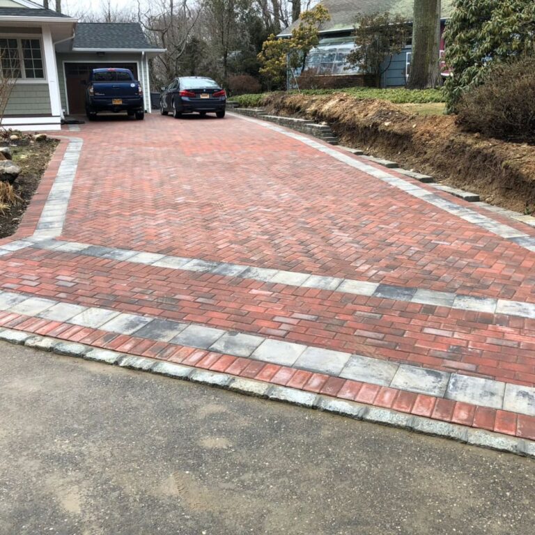 Interlocking pavers Long Island